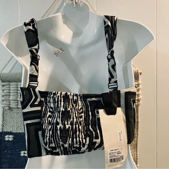 Joanna Ortiz Sanel Nomad printed poplin poplin crop top sz 8 nwt - Picture 8 of 8